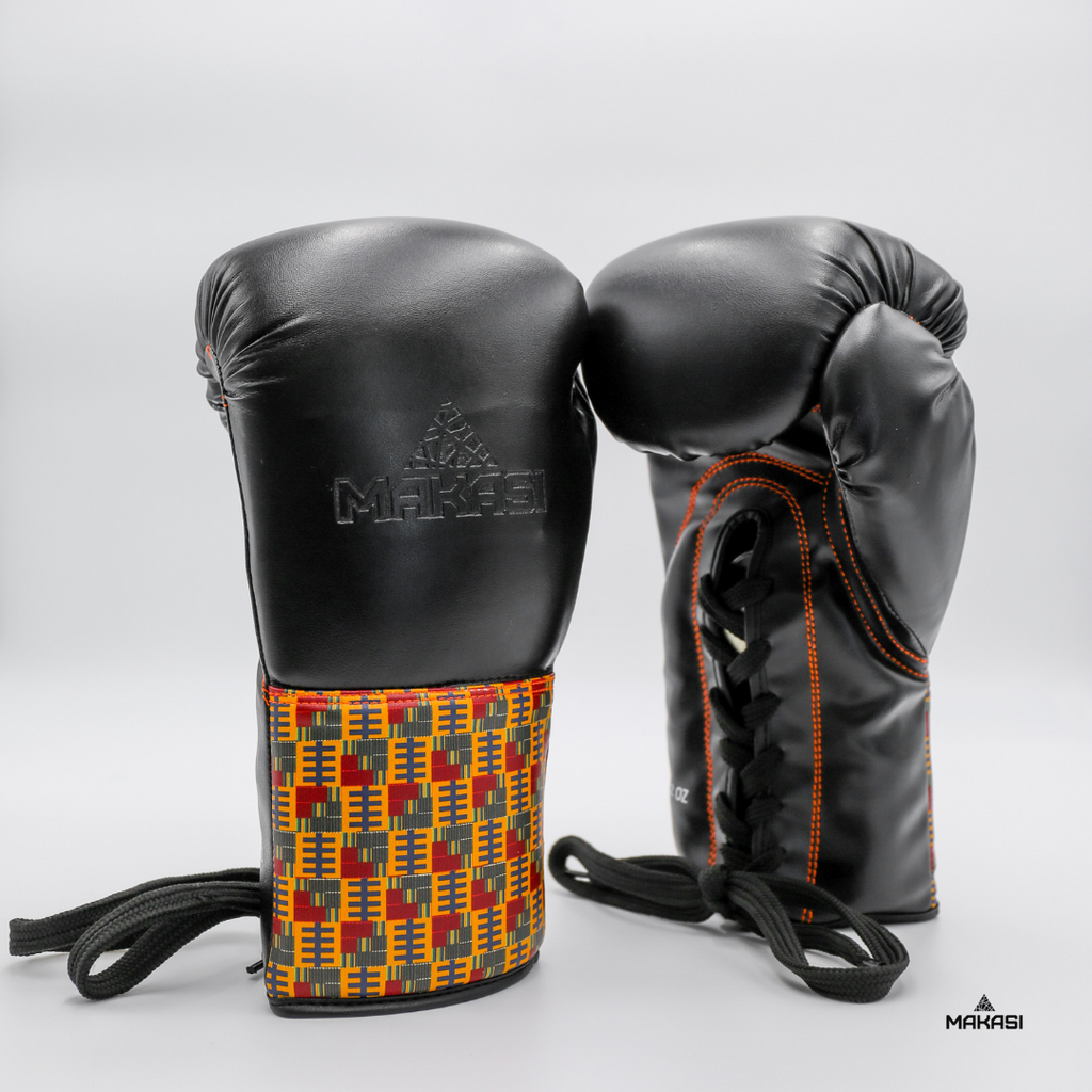 GANTS DE BOXE MAKASI - P.L  |    ( Patrice Lumumba )