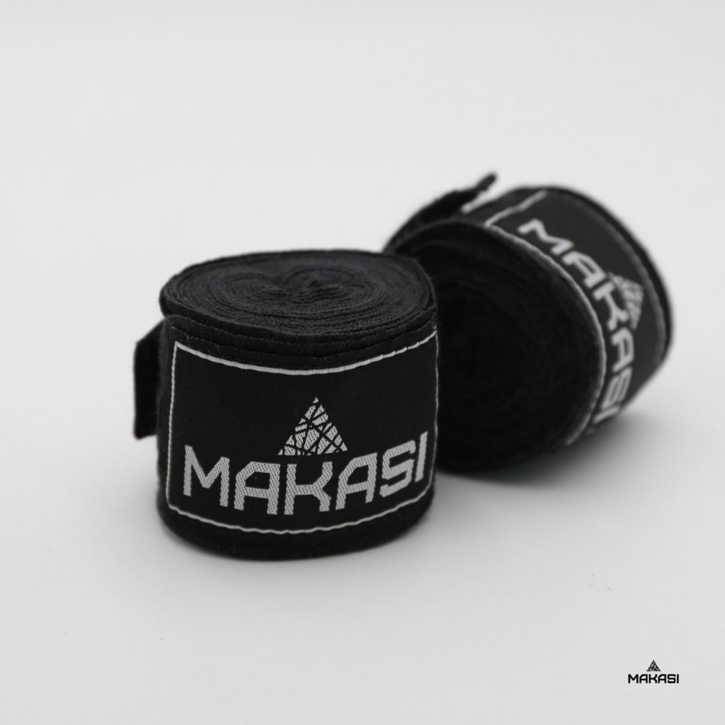 Bandage de boxe noir - 4M